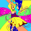 Kid's coloring: Dance