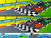 Racing Cartoon Differences