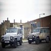 Land Rover Twins Sliding