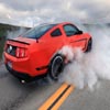 Smoky Ford Mustang